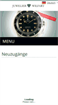 Mobile Screenshot of juwelier-wilfart.de